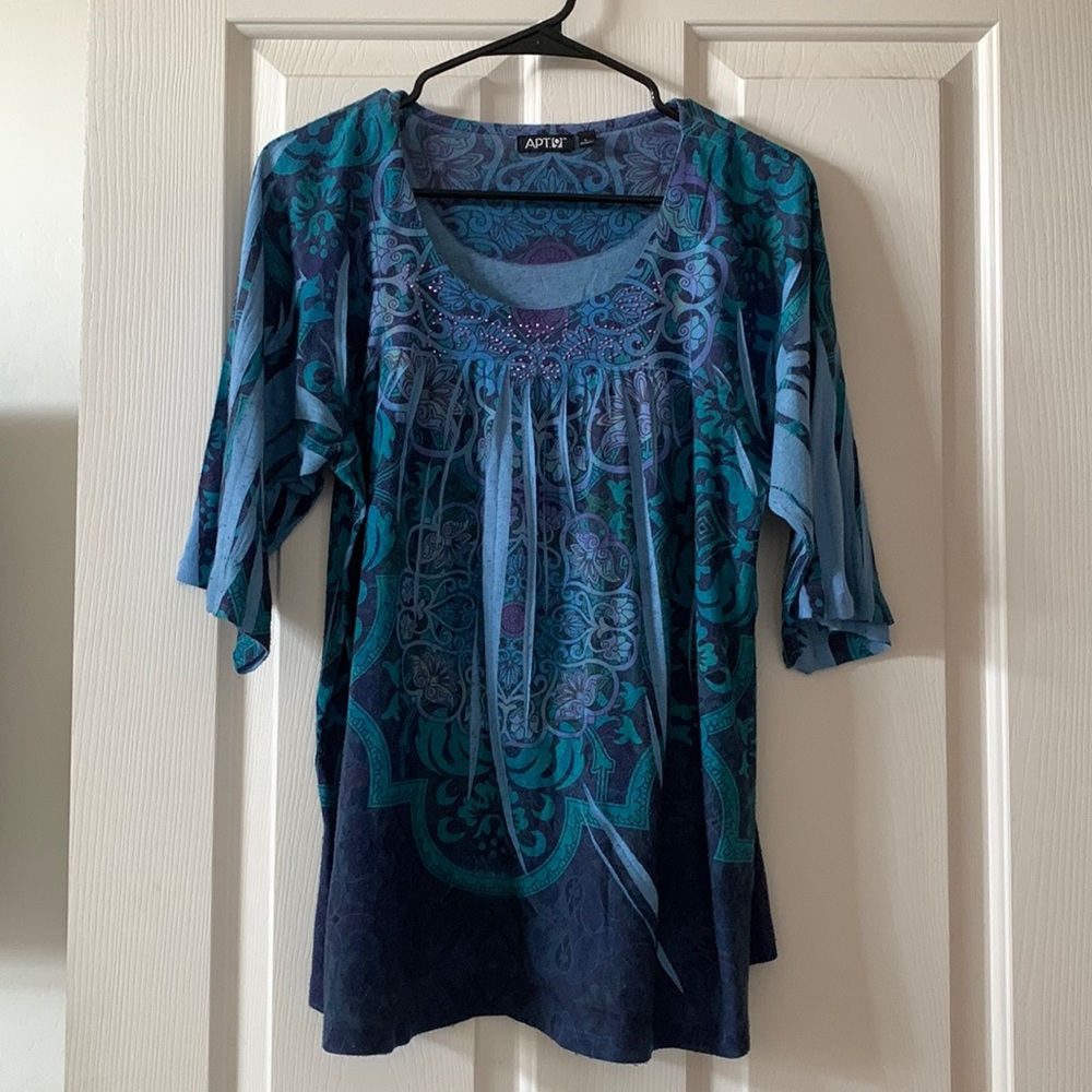 Women’s colorful blouse